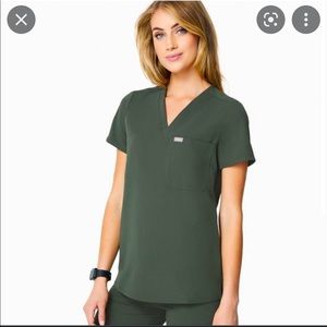 WORN ONCE! Figs Limited Edition Moss Catarina™ One-Pocket Scrub Top